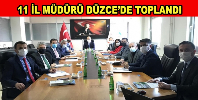 Nisan Ayı Toplantısı Düzce’de Yapıldı