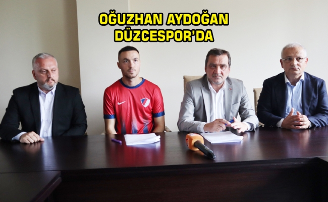 Oğuzhan Resmi Sözleşmeye İmza Attı
