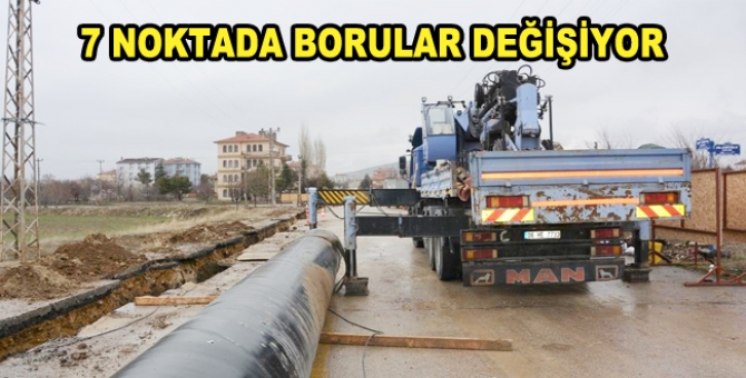 Ömrünü Tamamlayan Borular Değişiyor