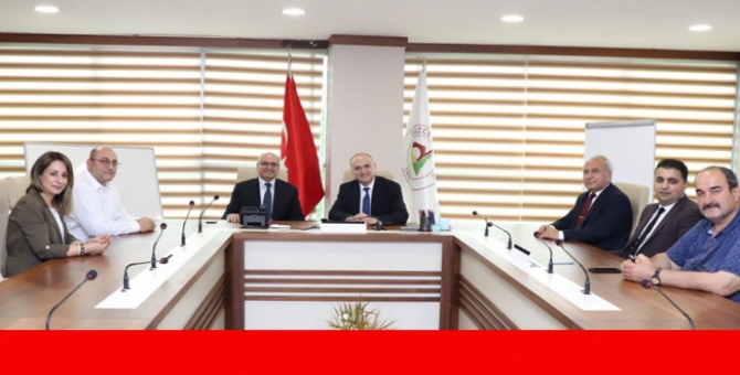 Osb Heyeti Başkan Özlü’yü Ziyaret Etti