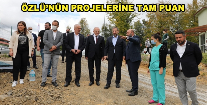 Özlü, Ak Parti Başkan Yardımcılarını Ağırladı