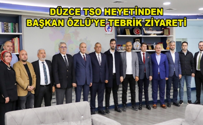 Özlü’ye Tebrik Ziyareti