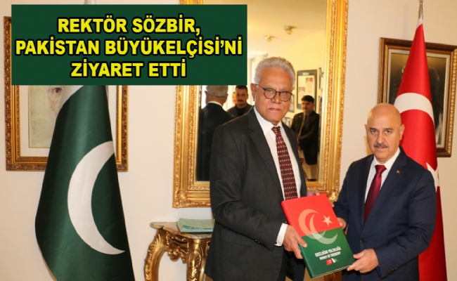 Pakistan Büyükelçisi’ni Ziyaret Etti