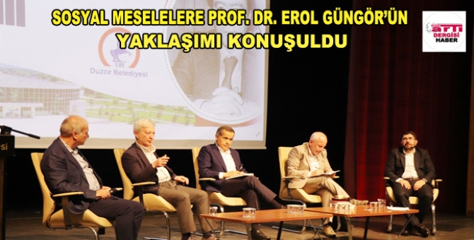 Panelistlerde Erol Güngör Heyecanı