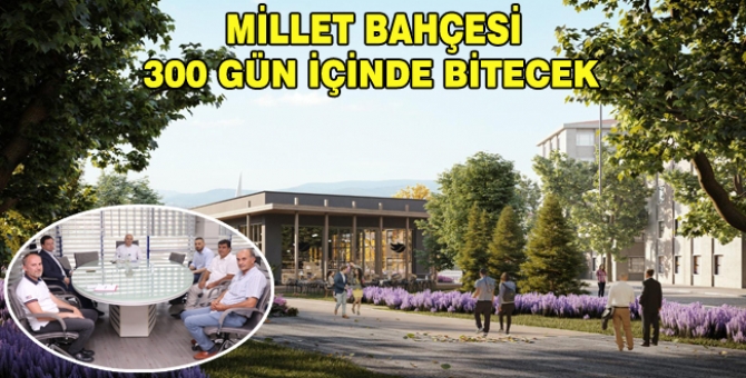 Parklara İlk Kazma Vuruluyor