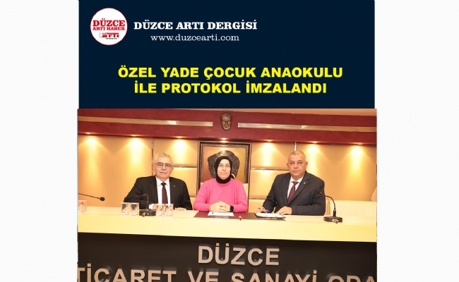 Protokol İmzalandı