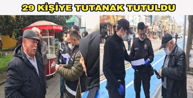 Riskli Konumda Olanlar Tespit Edildi