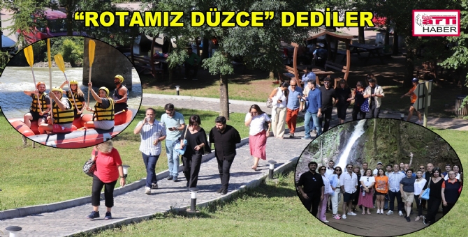 Rotalarını Düzce'ye Çevirdiler