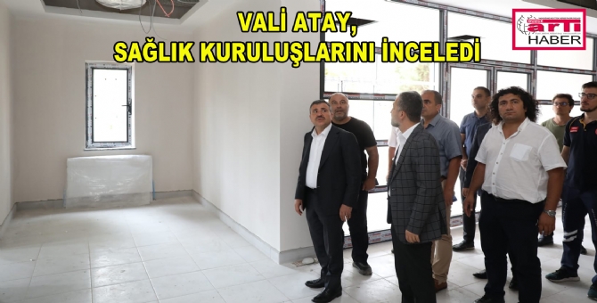 Sağlık Yatırımlarını İnceledi