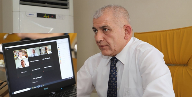 Şahin, Video Konferans Toplantısına Katıldı