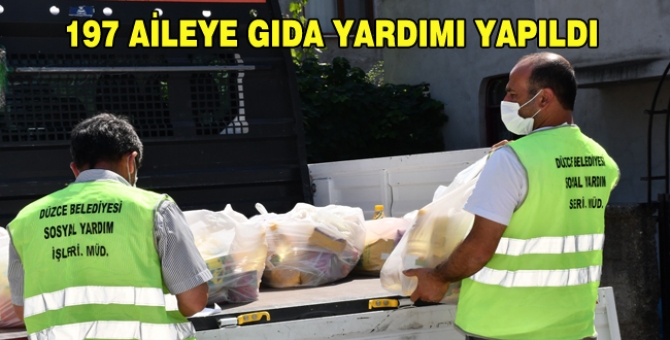 Sosyal Yardımlar Devam Ediyor