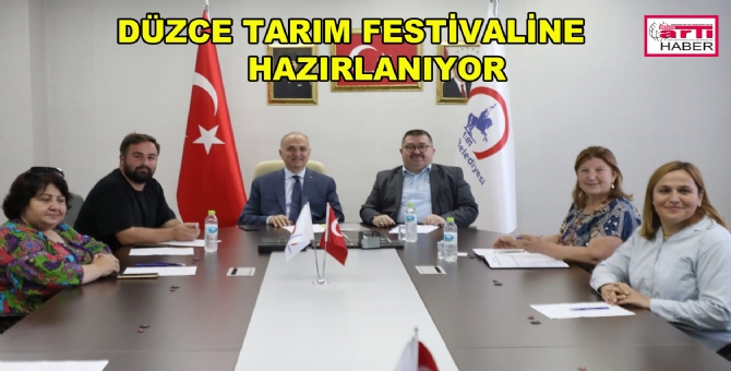 Tarım Festivali Hazırlıkları Başladı