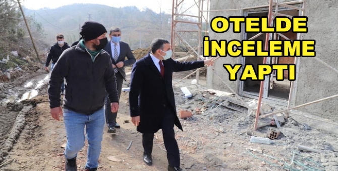 Vali Atay İnceleme Yaptı