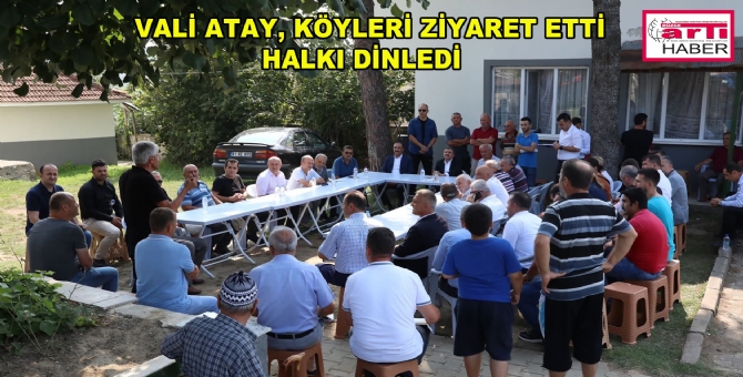 Vali Atay, Halkı Dinledi