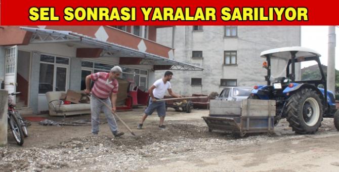 Vatandaşlar Yaralarını Sarmaya Başladı
