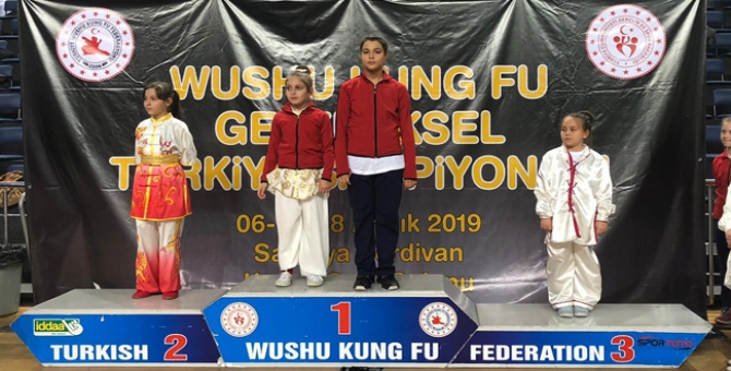Wushu’da 19 Madalya