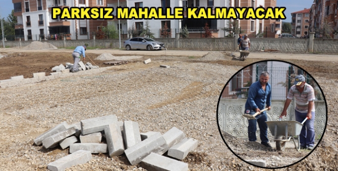 Yahyalar Mahallesine Yeni Park