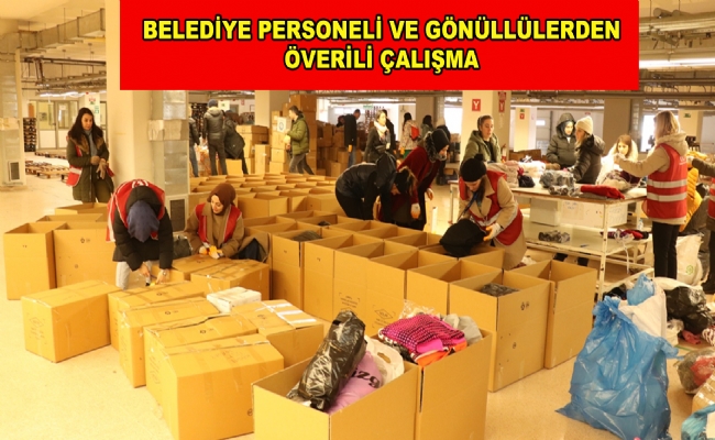 Yardımlar Koordineli Şekilde Gönderiliyor