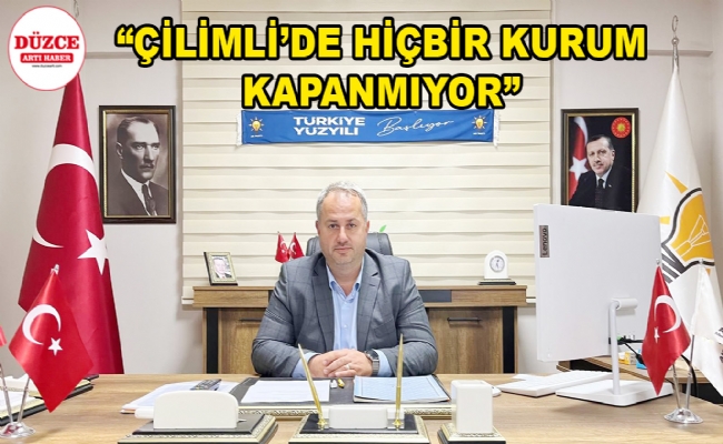 Yatırımlarla Büyüyen Bir İlçeyiz