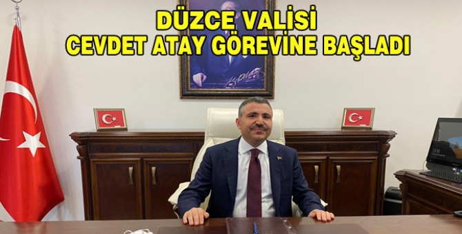 Yeni Düzce Valisi Görevine Başladı