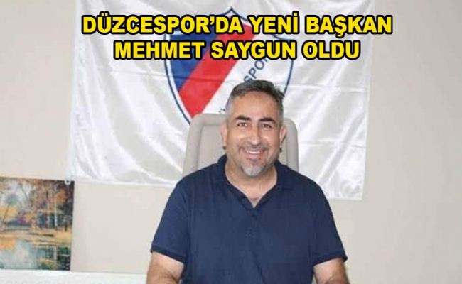 Yeni Başkan Saygun Oldu