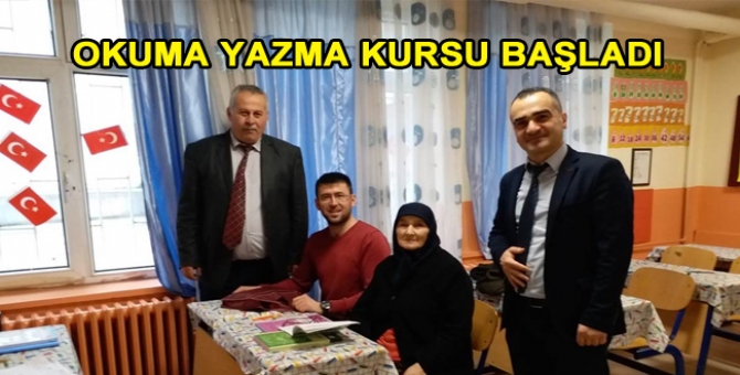 Yığılca’da Okuma Yazma Kursları Başladı