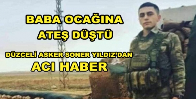 Yığılca’ya Şehit Ateşi Düştü