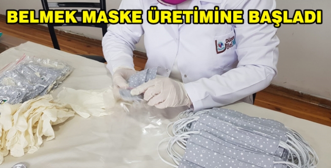 Yıkanıp Tekrar Kullanılabilen Maske Üretiliyor