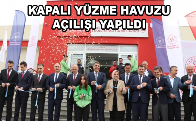 Yüzme Havuzu’nun Açılışı Yapıldı