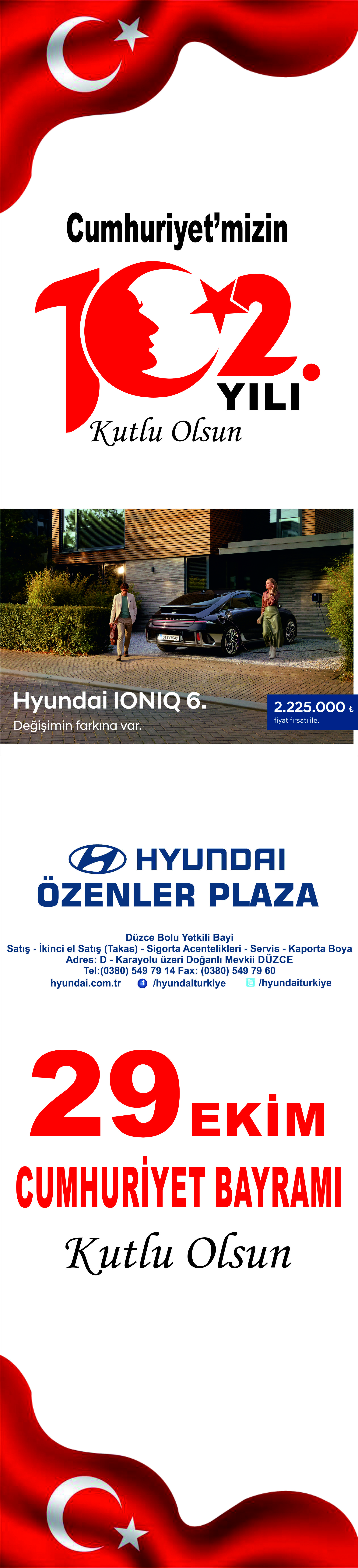 HYUNDAİ 29 EKİM REKLAM